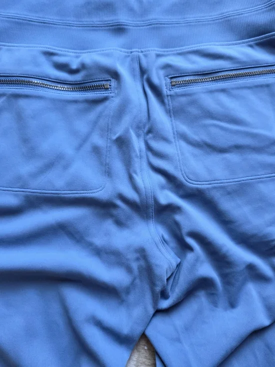 BUNDLE ATHLETA SM Henley Blk Long Sleeve With SM VENICE MOTO baby Blue Jogger - Picture 7 of 12